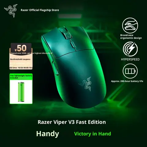 Razer Viper V3 Pro Wireless Lightweight Gaming Mouse For Notebooks 2.4g Connection Speedy Edition Computer Peripherals