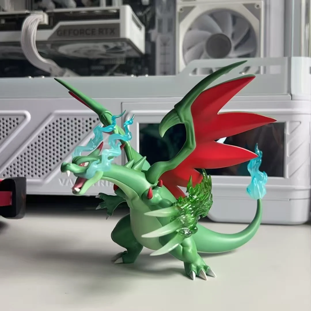 

Для фанатов аниме: Коллекционная фигурка BKM Pokémon Mega Charizard GK — модная игрушка-дракон для декора рабочего стола