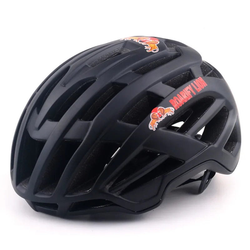 Casco de bicicleta de carretera, casco de ciclismo rojo para hombres y mujeres, equipo de ciclismo, casco de seguridad para deportes al aire libre, gorra de seguridad Bmx, talla M 52-58cm