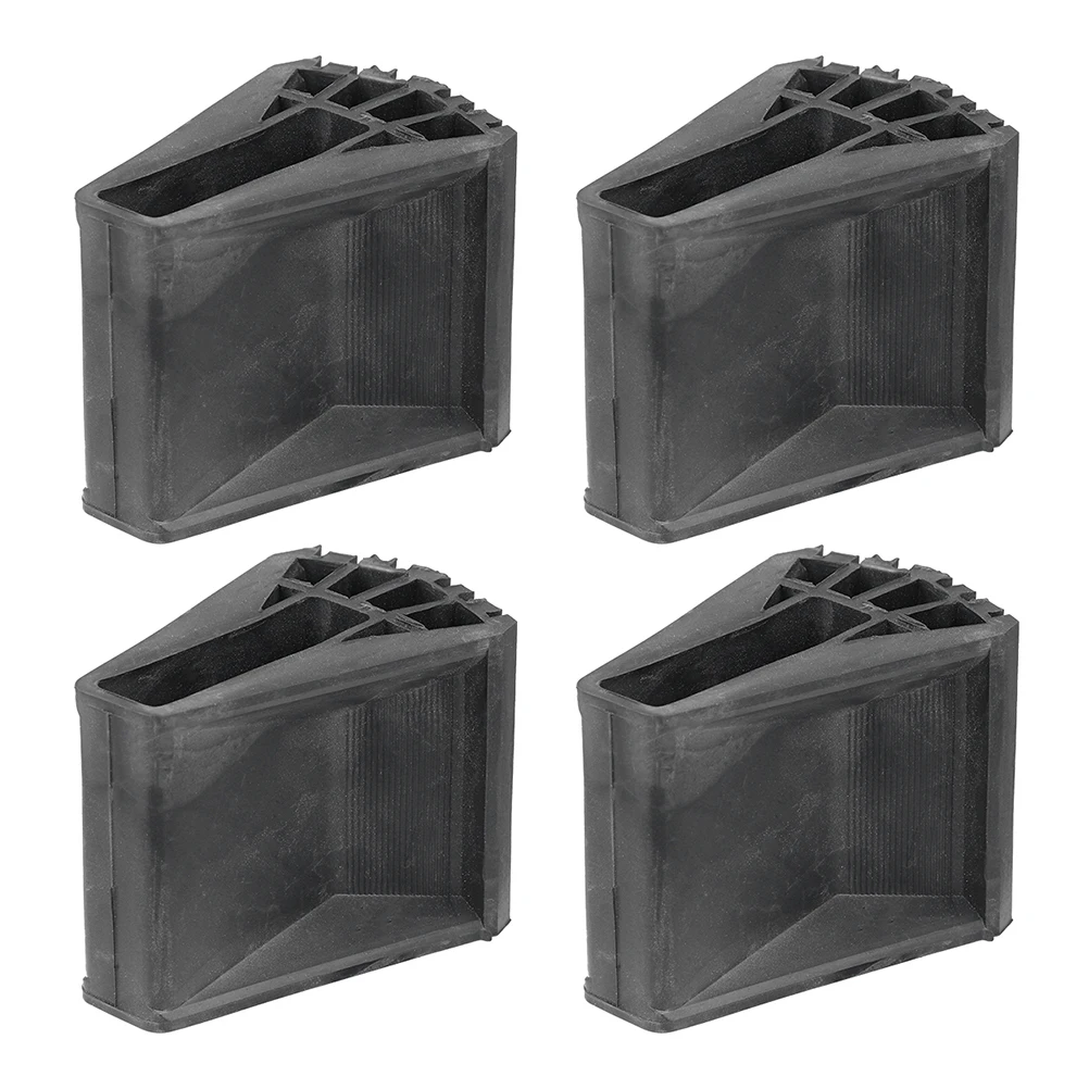 

4pcs Non slip Ladder Feet Covers Thickened Protective Pads Foldable Ladder Safety Stabilizer Durable Floor Protector Rubber