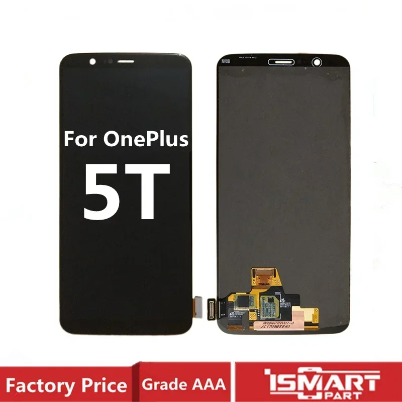 Für Oneplus 5T A5010 LCD Display Touchscreen Digitizer Montage Ersatz Für 1 + 5T Bildschirm