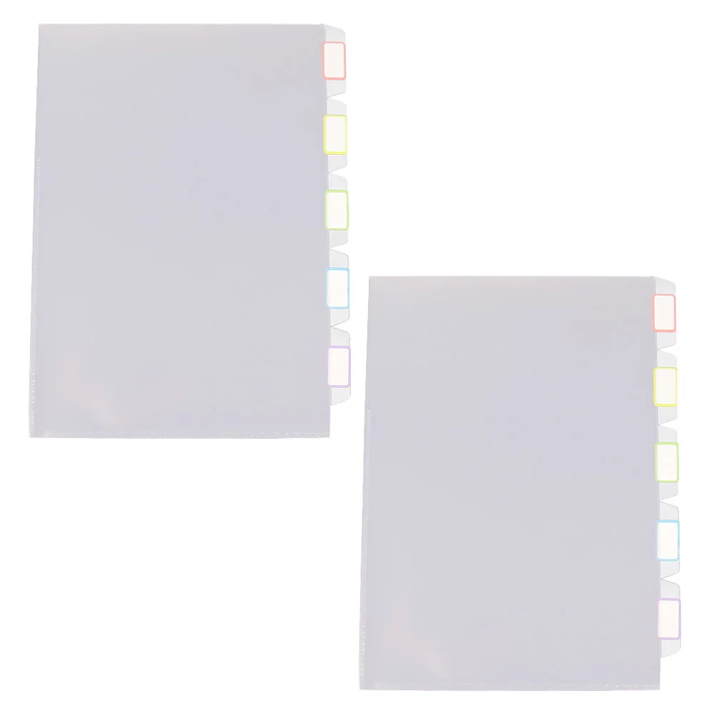 

2 шт. прозрачные папки для файлов, утолщенные пластиковые органайзеры для документов, портативные многослойные папки для контрактов для офиса, дома, школы