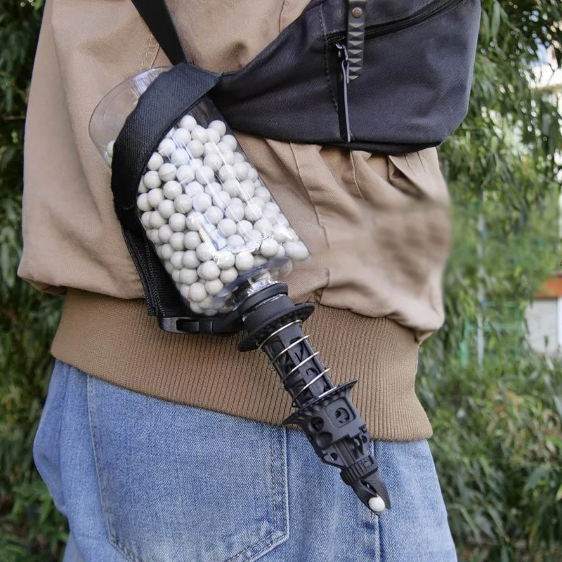 Outdoor Portable EDC Creative Slingshot Accessories Magazine Mud Pill Storage Compartment