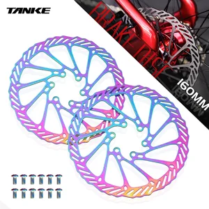 Tanke-Bike-Scheibe gebrochener Rotor, schwimmender Edelstahl, Rennrad, MTB, BMX, 12 Schrauben, 140, 160, 180, 203, 2 Stück 6 Hauptverkaufsbremsrotor BMX - №1