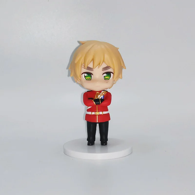 5 Pcs/Set Axis Powers Hetalia Figure Feliciano Vargas Alfred F Jones Arthur Kirkland Funny Figurine Model Decoration Doll