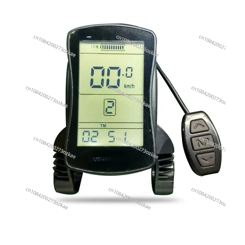 Electric Moped Yibaike Handlebar Instrument LCD Table Display, Finger Dial Instrument Integrated Display