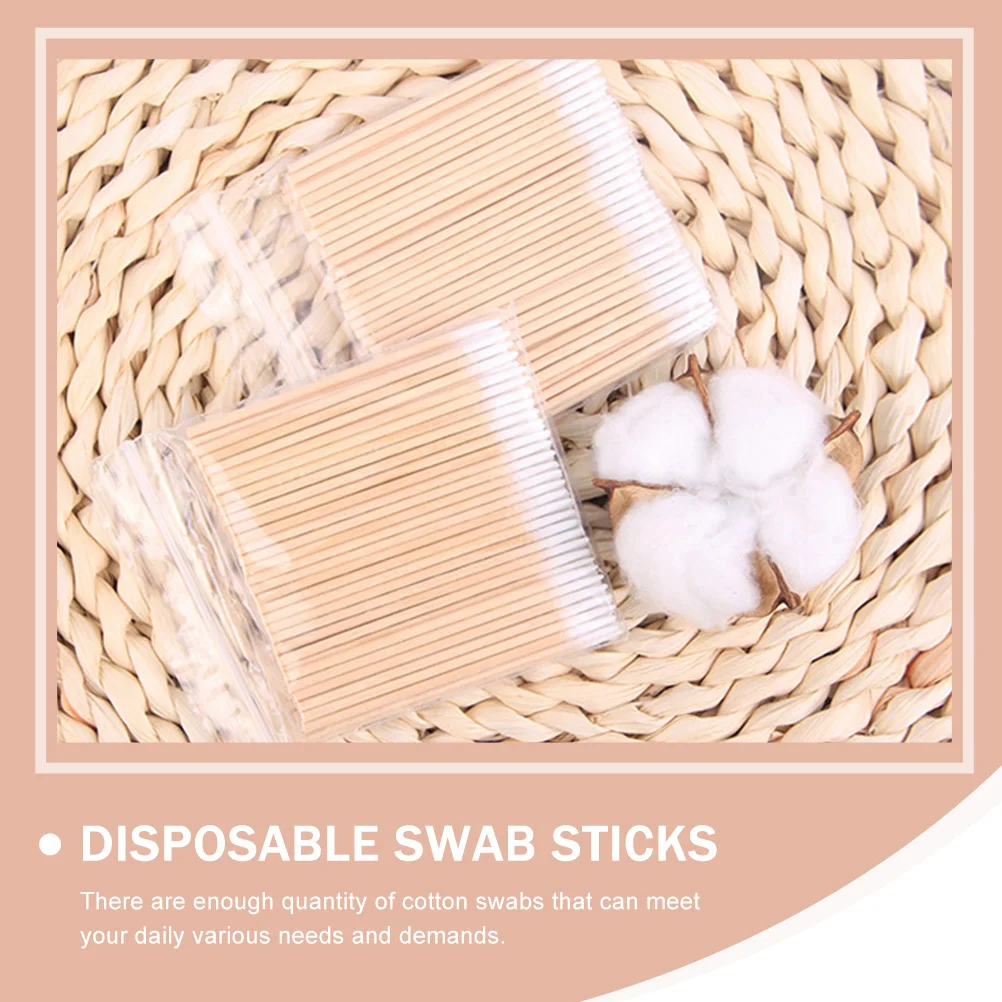 1000Pcs Disposable Swabs For Makeup For Ears Tattooing Swabs Eyelash Cleaner