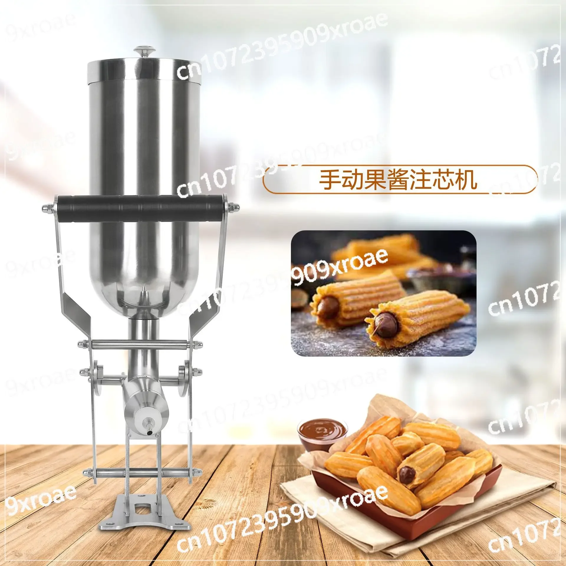 

Manual Biscuit Latin Fruit Bread Core Injection Stainless Steel Jam Household and Commercial Core Injection Machine
