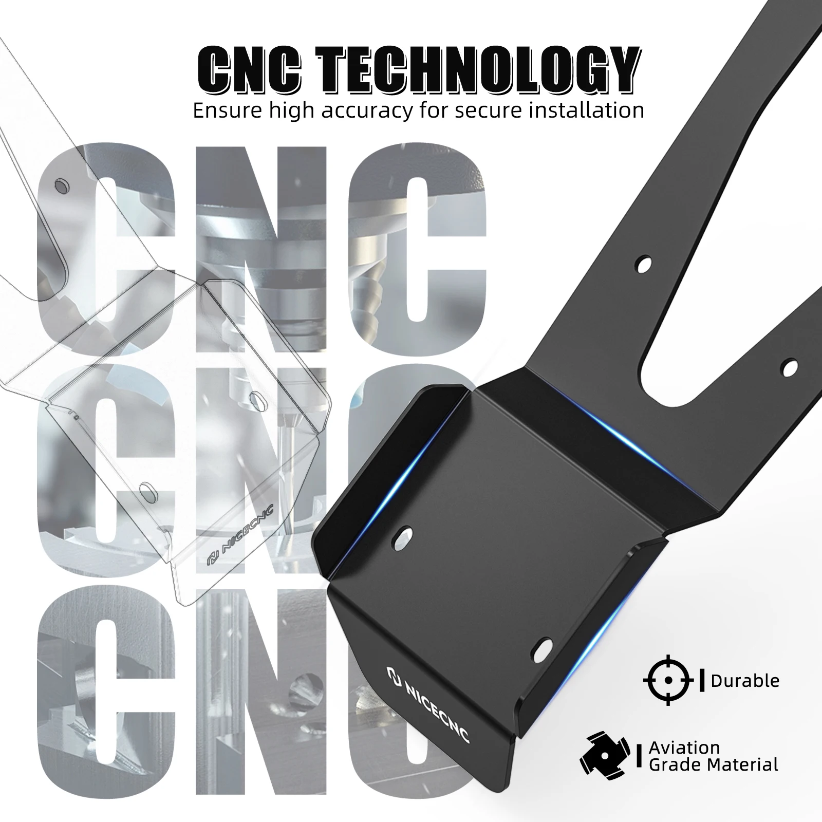 (الأسهم الأمريكية) لهوندا TRX 450R ATV سوينغ الذراع زلق لوحة حامي لهوندا TRX450R TRX450ER 2006-2014 TRX450R 50355-HP1-600 #2