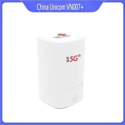 Original Unicom 5G CPE Router VN007+ 2.3Gbps Wireless Repeater With Sim Card Slot Support 5G NSA/SA NR n1/n3/n8/n20/n21/n41/n77