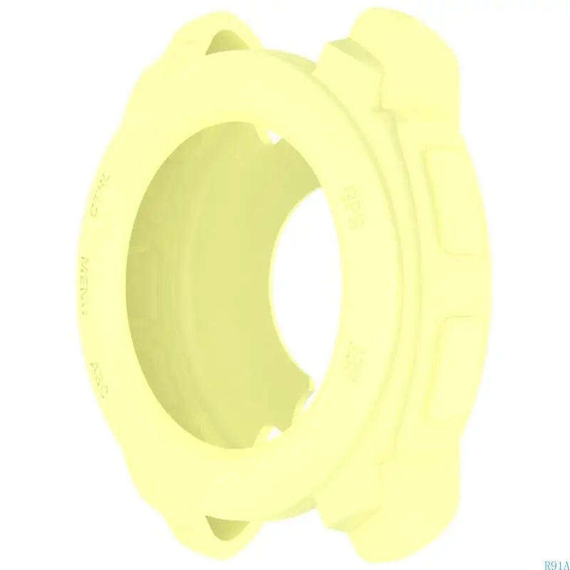 R91a Smartwatch 40mm 45mm السيليكون ناعم ناعم الغبار غلاف الأكمام الإسكان