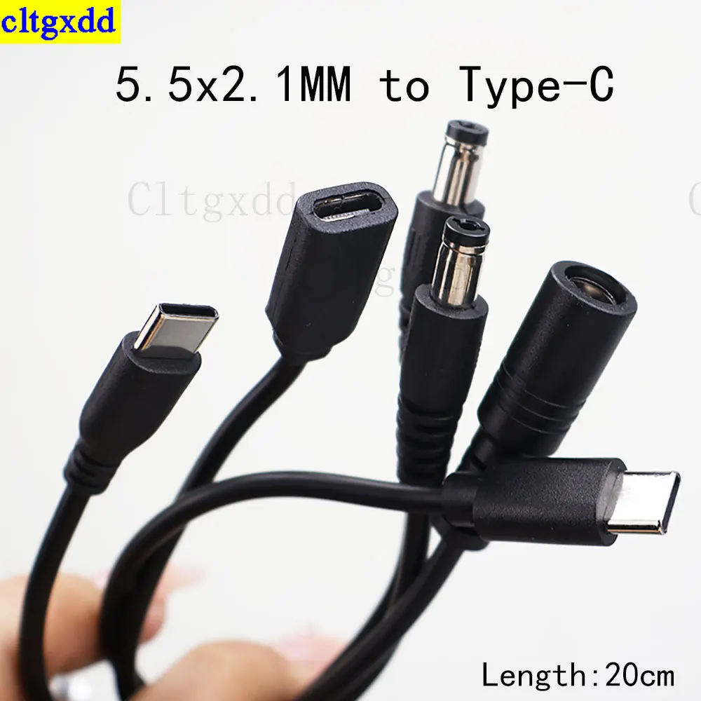 cltgxdd-1-шт-Кабель-type-c-на-55-21-мм-разъем-питания-штекер-и-гнездо-адаптер-питания-постоянного-тока-55x21-мм-преобразователь-usb-type-c