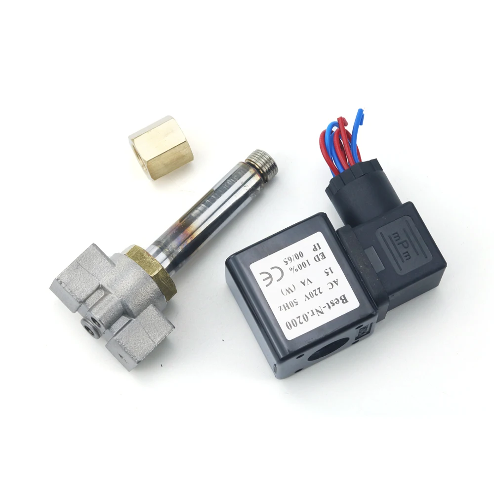 

Электромагнитный клапан высокого давления. Быстроразрезной электромагнитный клапан прямого действия. Нормально закрытый электромагнитный клапан из нержавеющей стали с пилотным управлением.