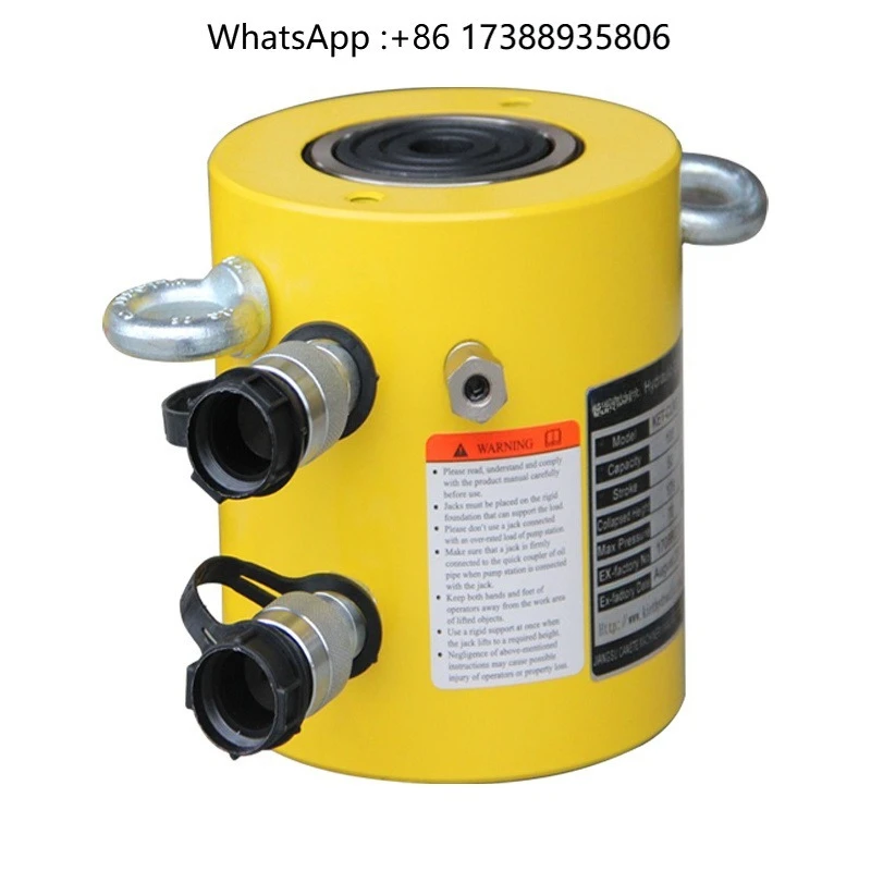 Enerpac Equivalent Large Tonnage 50 Tons Jack Electric Cylinder Double Acting Hydraulic Cylinders