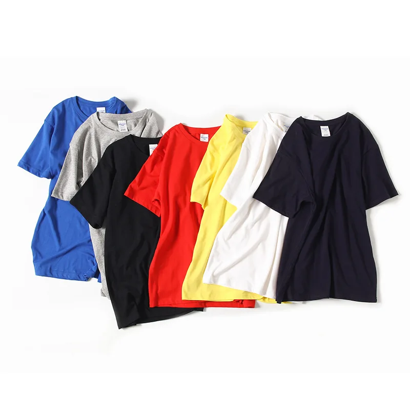 Gildan Brand Summer Casual T-Shirt Men Short Sleeve Tops Cotton Tees Solid Color Sweatshirt Comfortable Breathable Men Clothing