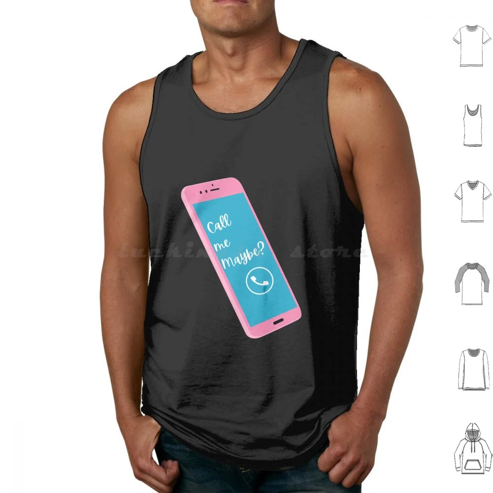 Carly Rae Jepsen-Call Me Maybe Pop Song Tank Tops Print Cotton Carly Rae Jepsen Pop Music Pop Song Call Me Maybe Carly Rae