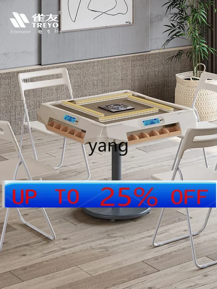 LMM Automatic Mahjong Machine Electric Foldable Intelligent Digital Display Mahjong Table