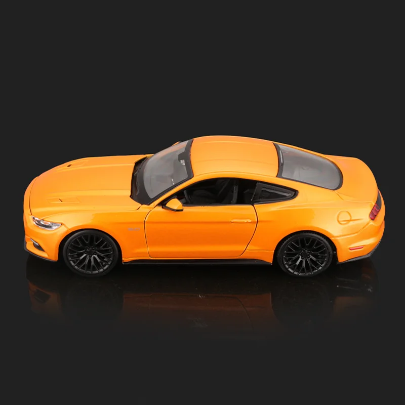 Maiisto-Ford Mustang GT Alloy Miniature Diecast Modelo Ford Sports Car, brinquedo para crianças, presente de Natal, novo produto, Disponível, 1:24, 2015