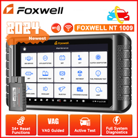 FOXWELL NT1009 Full System Bluetooth OBD2 Car Diagnostic Tools 35+ Reset Bi-directional ECU Coding OBDII Automotive Scanner