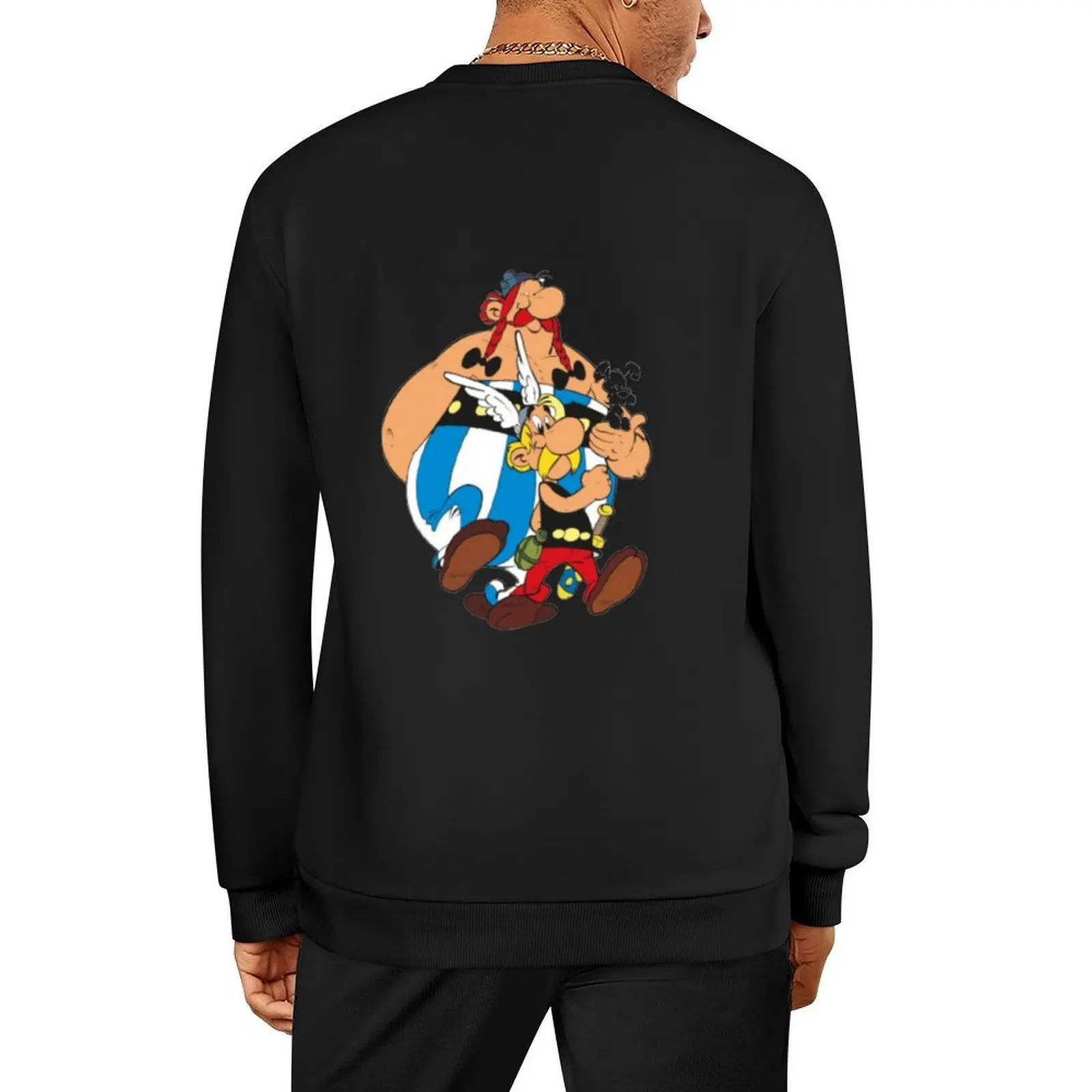 

Obelix and Asterix Pullover autumn mens designer clothes men wear winter clothes autumn sweatshirt