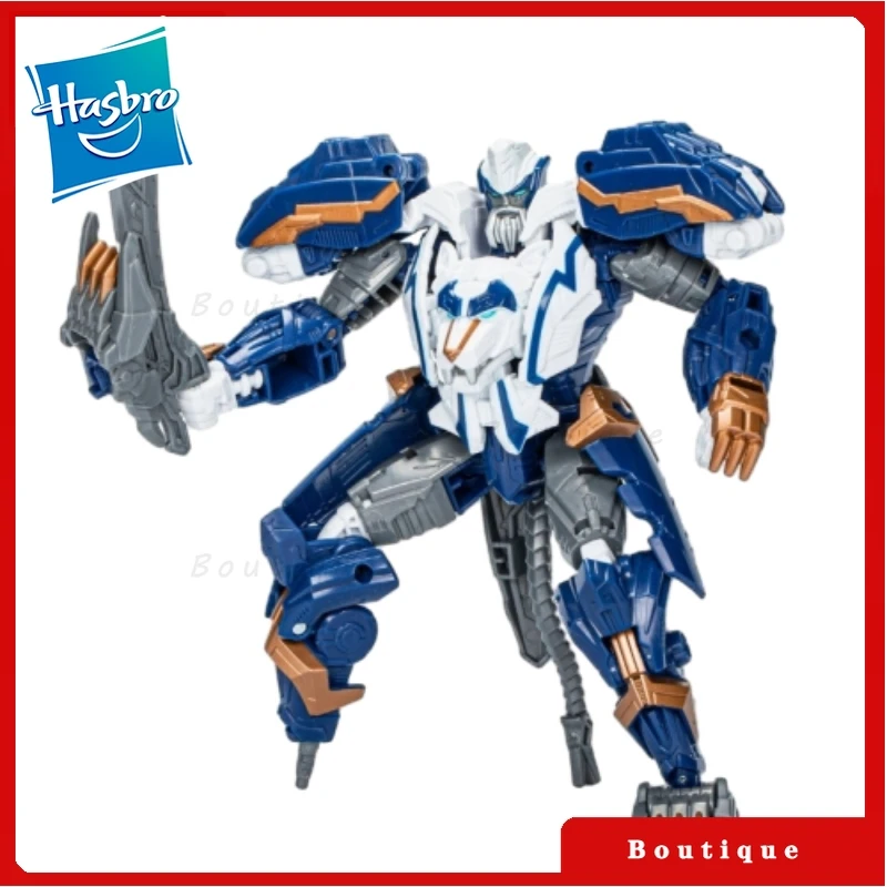 En stock Hasbro Transformers juguete Legacy United Voyage Class Prime Universe Thundertron figuras de acción regalos pasatiempos clásicos
