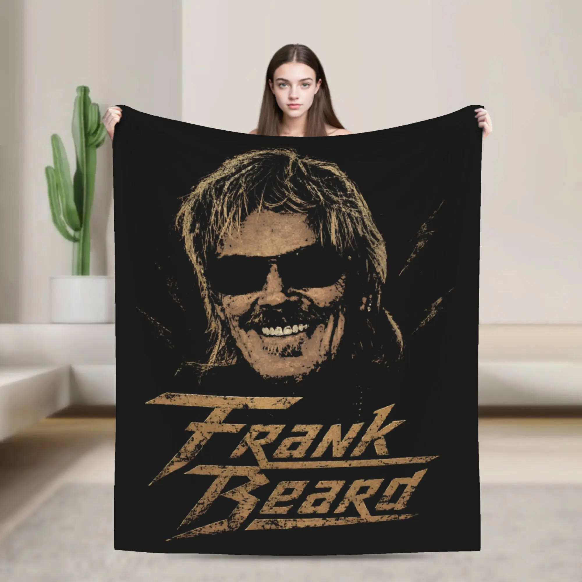 RIP Frank Beard Merch Blanket Super Soft Cozy  Throw Blankets for Bed 50x60 Inches Multi-size Bedding Throws