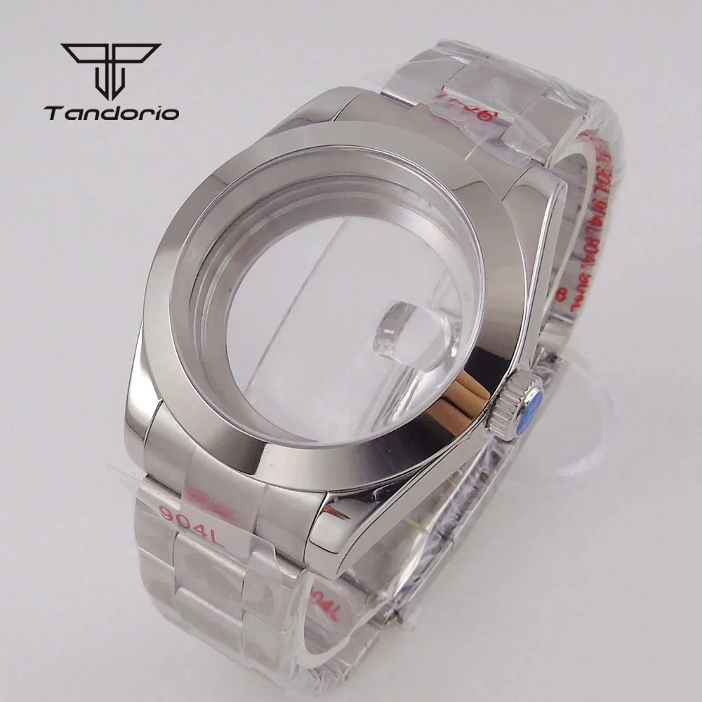Multicolored 36mm/39mm Steel Automatic Watch Case+Bracelet Polished Bezel Sapphire Fit NH34 NH35 NH36 NH38 ETA2824 PT5000 Movt