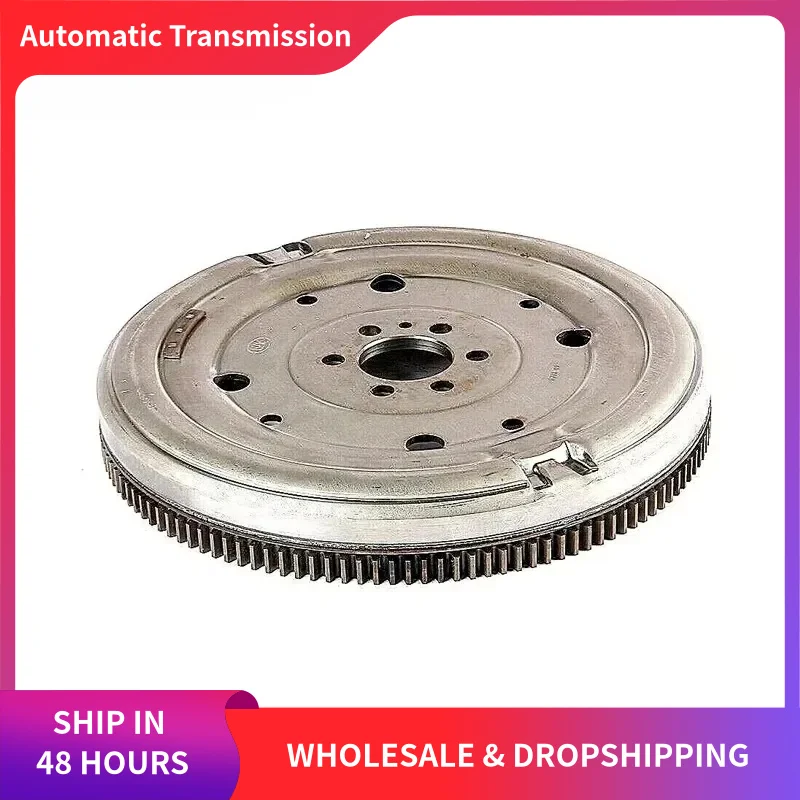 Auto parts For Au di A1 A3 Q3 VW Golf Passat 0AM DQ200 Transmission DSG Dual Clutch Flywheel 6/8 Holes 129/132 Teeth