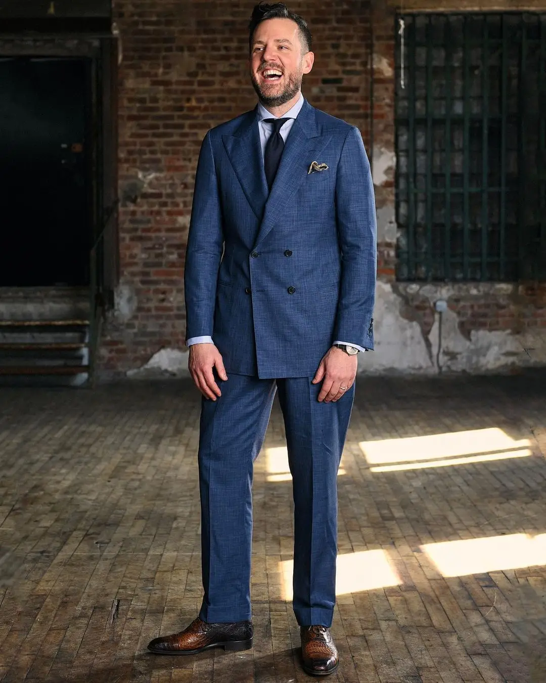 Trajes sencillos con doble botonadura para hombre, chaqueta, chaleco, pantalones, traje de novio, para boda, ocasión Formal