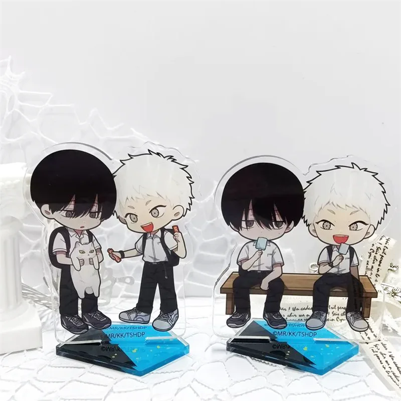 El verano Hikaru Died Hikaru Indo Tsujinaka Yoshiki Cosplay soporte modelo placa acrílico adorno de escritorio accesorios Decoración