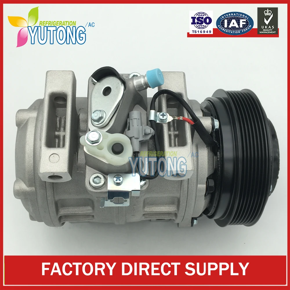 New Car AC Compressor 88320-36560 88320-36530 For Toyota Coaster Bus 7PK 10P30C AIR Conditioning Compressor 12V / 24V