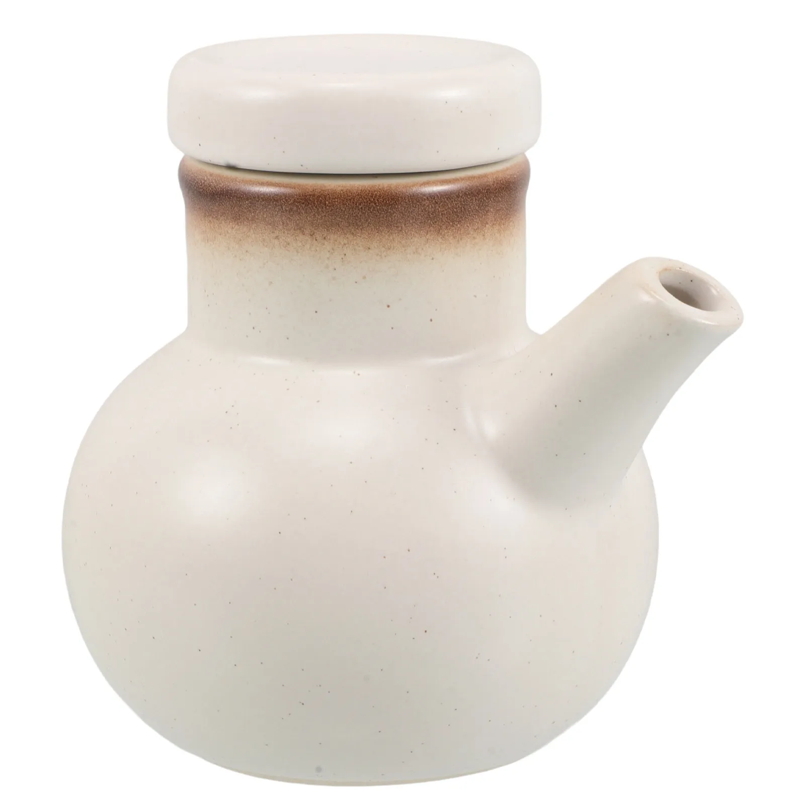 

Ceramic Oil Dispenser Bottle Japanese Style Soy Sauce Vinegar Seasoning Container Kitchen Cooking Tool Fresh Preserving Design