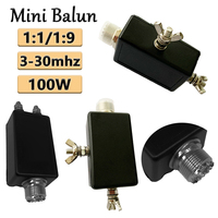 1 1 /1 9 Mini Balun 100W SSB Suitable HF Shortwave Antenna HF Durable Mini Balun 3-30mhz For Outdoor QRP Station And Furniture