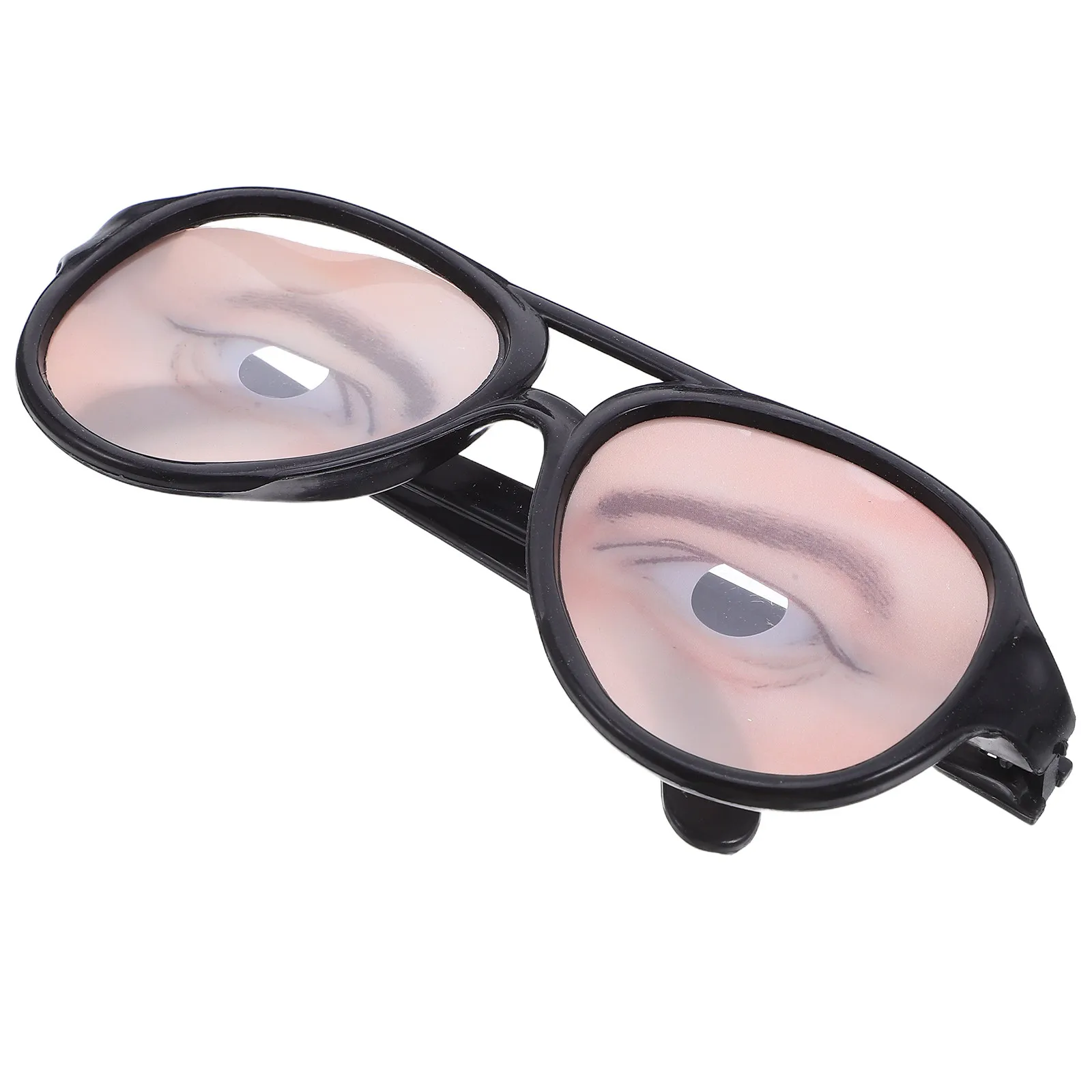 

Funny Glasses Big Frame One Size Fits Most Lightweight Eyeglasses Halloween Masquerade Prank Party Props