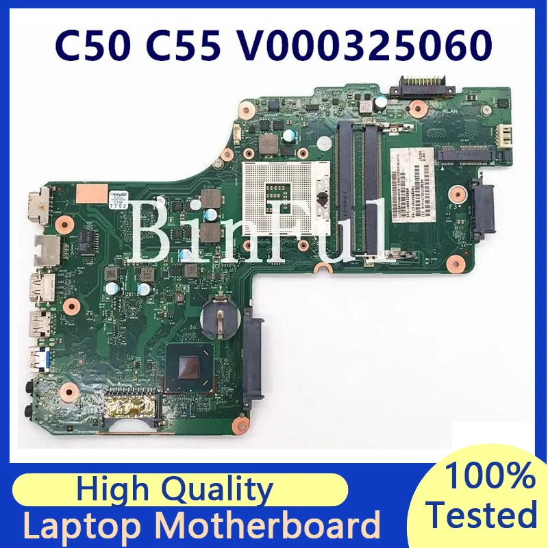 

Mainboard For Toshiba C50 C55 C55T C55T-A C55-A V000325060 6050A2566201-MB-A02 Laptop Motherboard 100% Full Tested Working Well