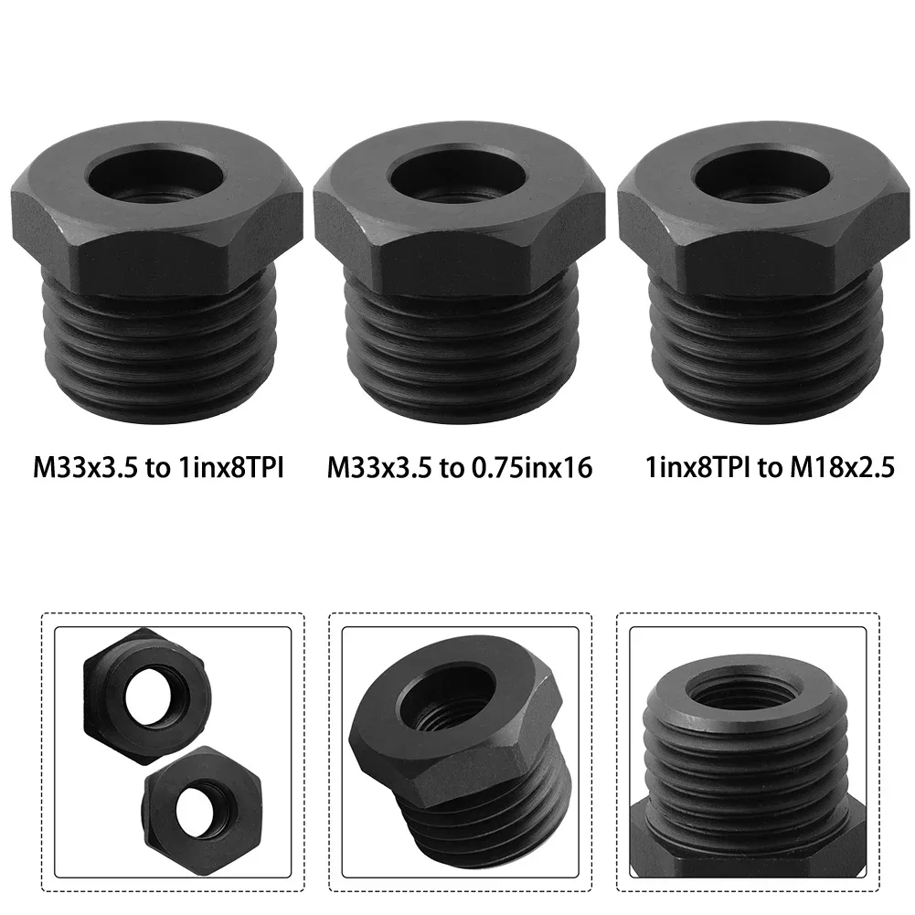 Accessorio per tornio per progetti fai-da-te Accessori per utensili per la lavorazione del legno Inserto per mandrino per tornio 1 pezzo Quantità 32 mm Dimensioni Facile da installare