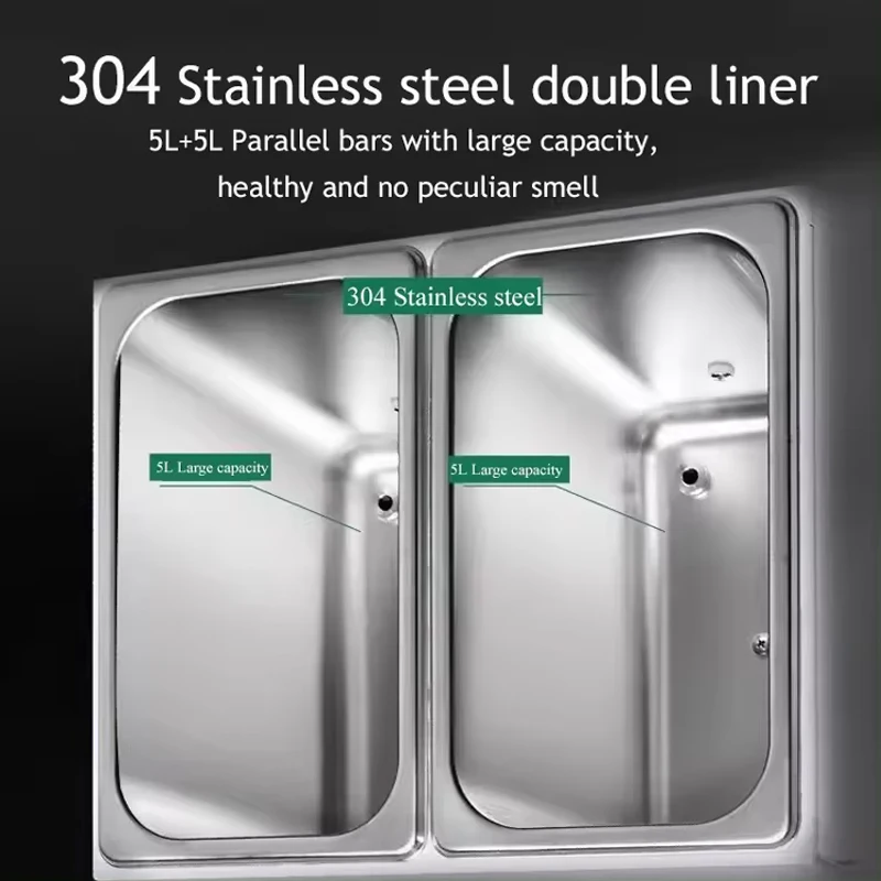 Automatic Double Barrel Fructose Machine For Commercial Milk Tea/Coffee Shop Fruit Pulp Quantitative Machine For Sale