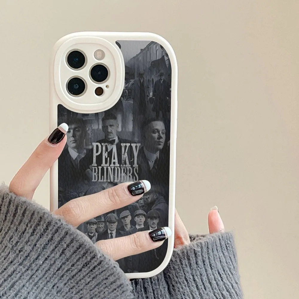 Thomas Shelby Peaky Blinders Phone Case Hard Leather For IPhone 16 15 14 13 12 Mini 11 14 Pro Max Xs X Xr 7 8 Plus Fundas