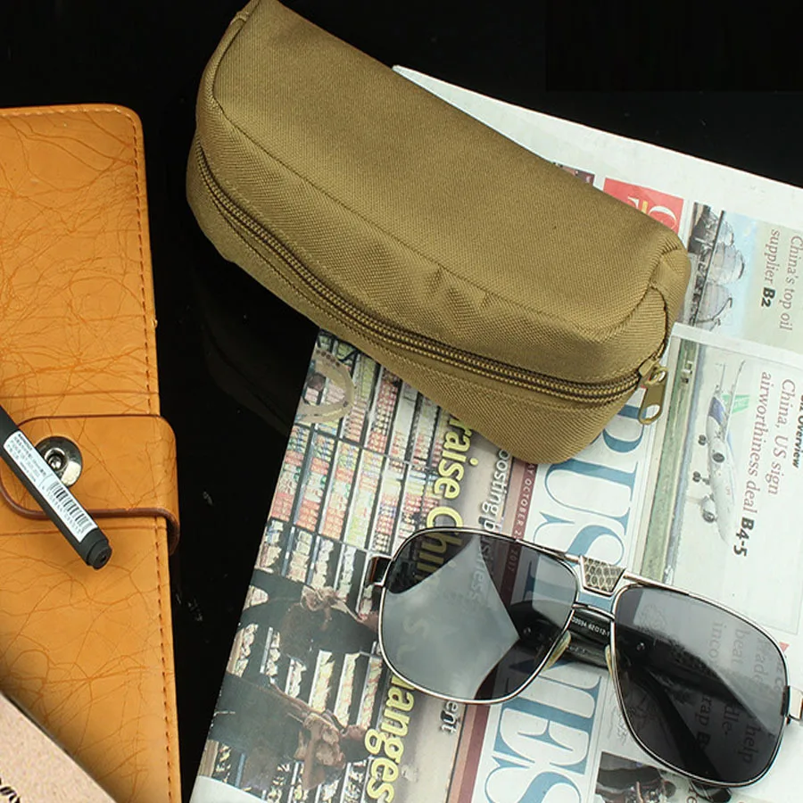 

Manba Cycling Glasses Case Outdoor Portable Tactical Molle Camouflage Glasses Pouch Bag Purse Camping Hunting Sunglasses Bag