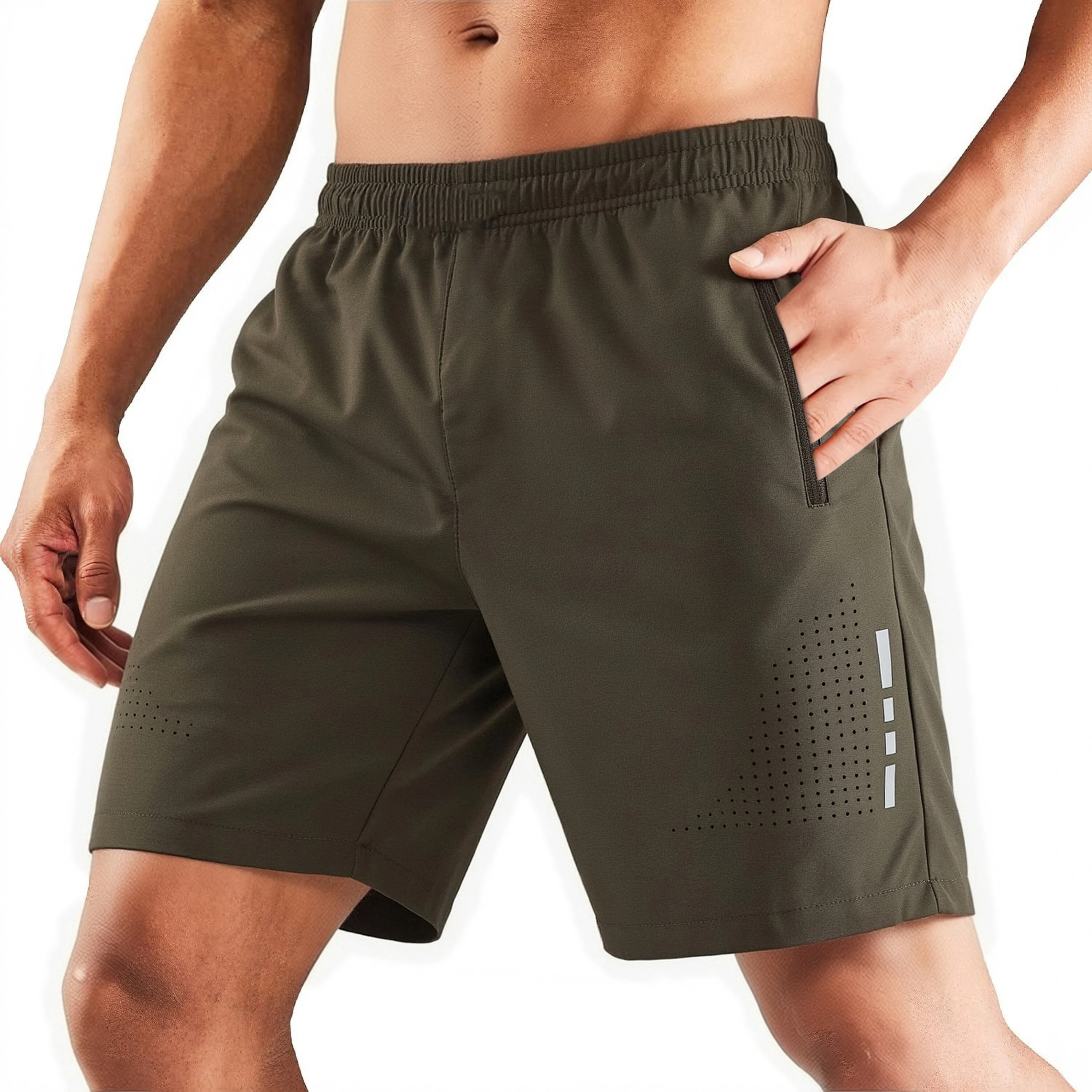 

Fitness Sports Mesh Shorts Man Summer Ice Silk Gyms Workout Male Breathable Shorts Quick Dry Beach Short Pants Men Sportswear