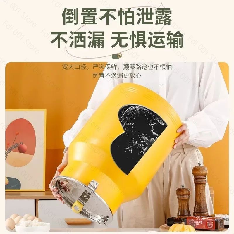 Stainless steel sealed tank, tea can, moisture-proof milk bucket, transportation , rice， insect-proof fermentation