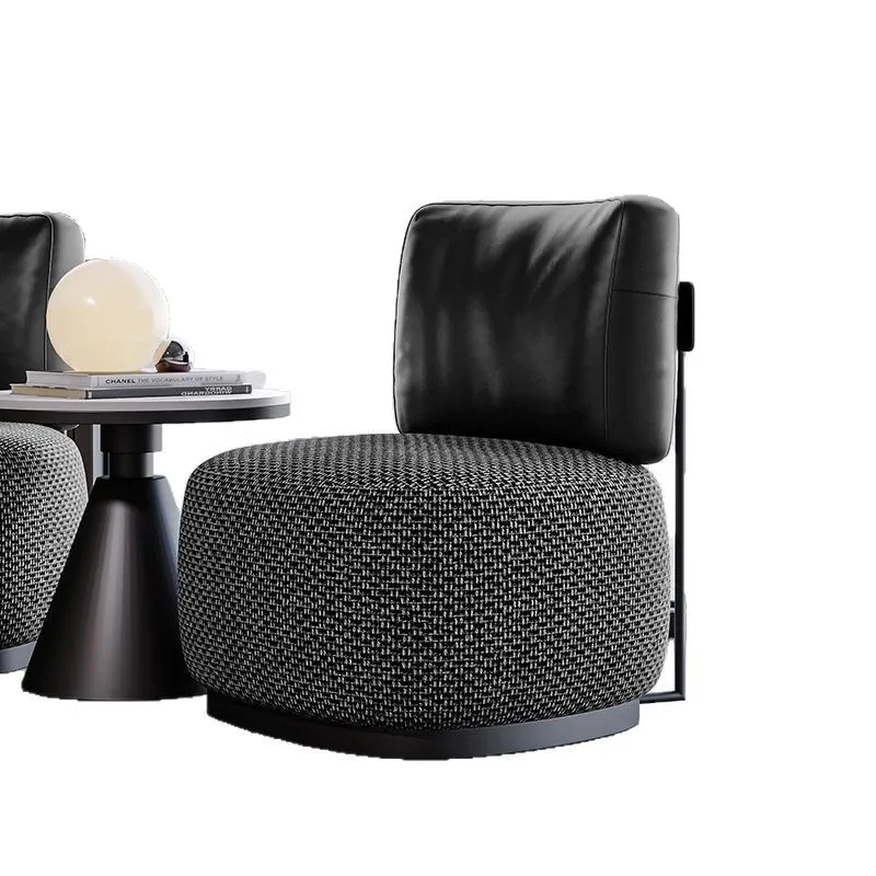 

Single sofa chair balcony leisure chair B & B hotel designer negotiates one table and two chairs leisure single chair