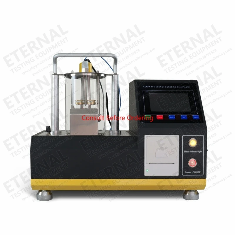 

Full Automatic Asphalt Softening Point Meter (Ring And Ball Apparatus)