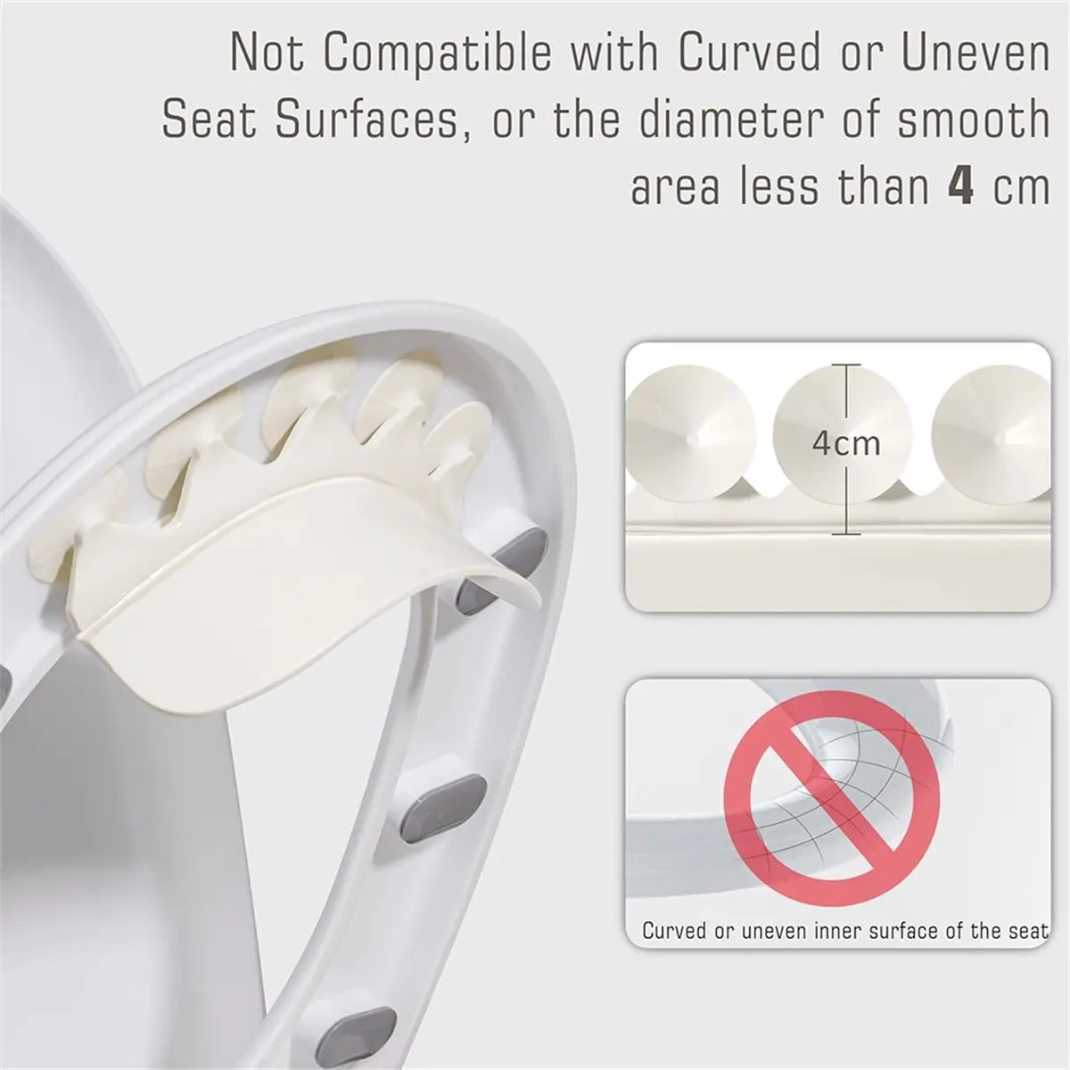 A74U Toilet Pee Splash Guard with Powerful Suction-Urine Deflector Blocks Leaks,Pee Shield for Toddlers,Adults&Potty Training