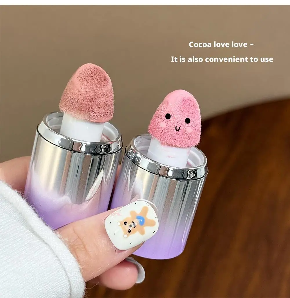 Low Saturation Matte Liquid Water Light Sensation Blusher Big Sponge Brush Head Easy To Apply Natural Blush Rouge Korean Makeup