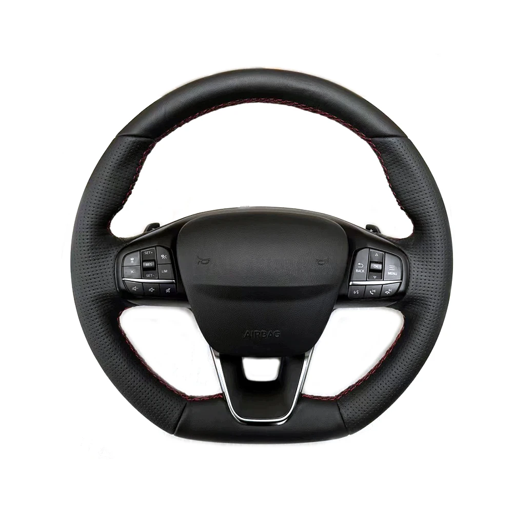 Gruppo volante multifunzione in pelle adatto per Ford Focus Escape Mondeo Fiesta