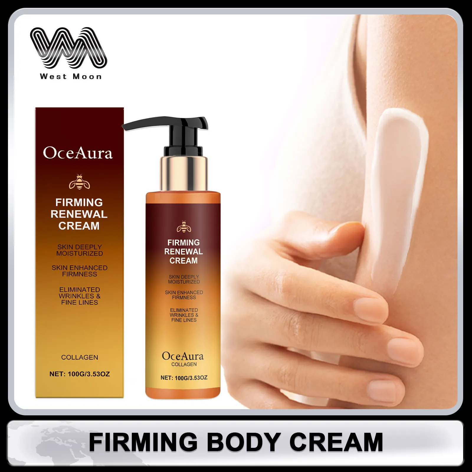 

Firming Body Cream Sculpting Shape Improve Sagging Skin Increase Elasticity Fade Fine Lines Brightening Tightening Lifting Cream