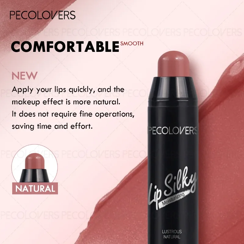 1 lápiz labial hidratante, selección multicolor, reacción del contorno de labios, labios regordetes, cosméticos para labios