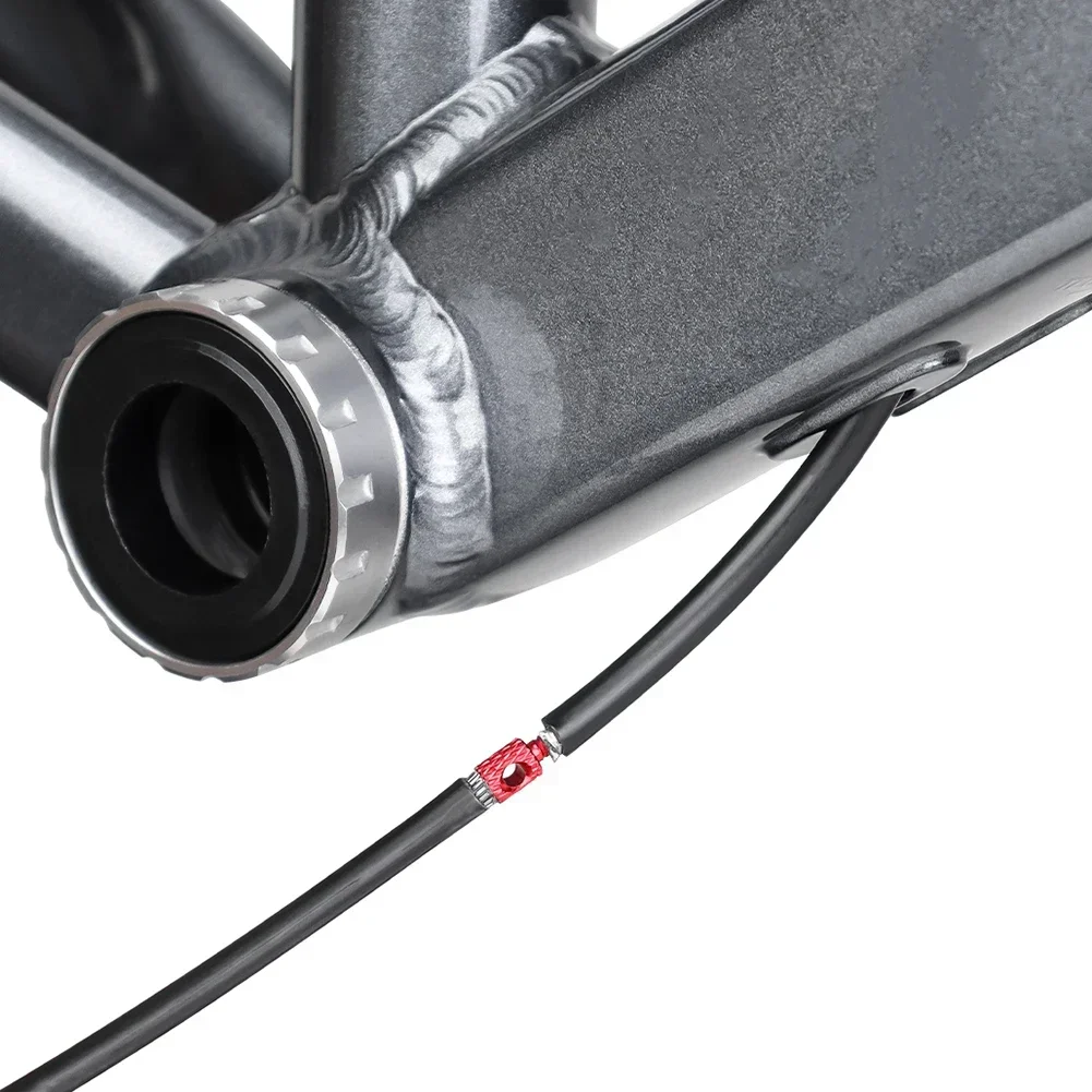 5/10PCS 자전거 내부 케이블 라우팅 도구 세트 - MTB 브레이크, 시프트 및 유압 호스 설치 및 수리 어댑터 키트