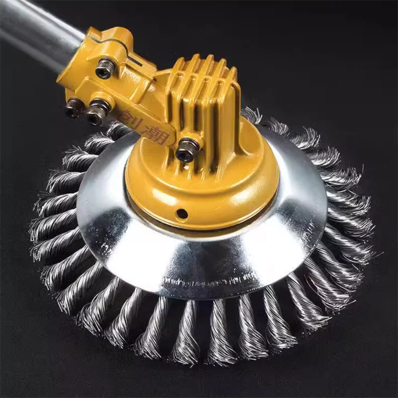 Grass Cutter Accessories 6-Inch 8-Inch 10-Inch Steel Wire Grass Trimmer Head Brush Cutter Head